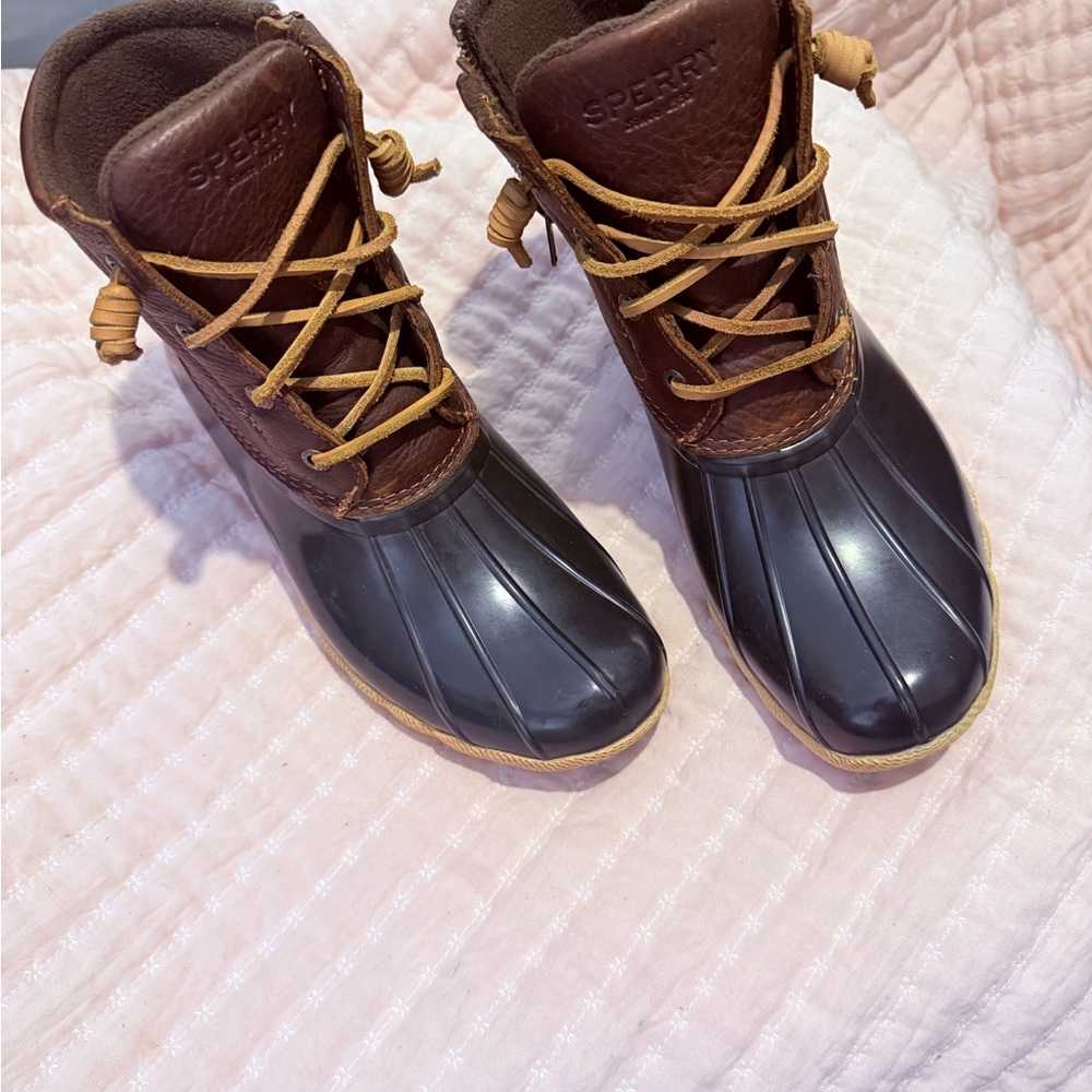 Sperry Kids Two-Tone Duck Boots